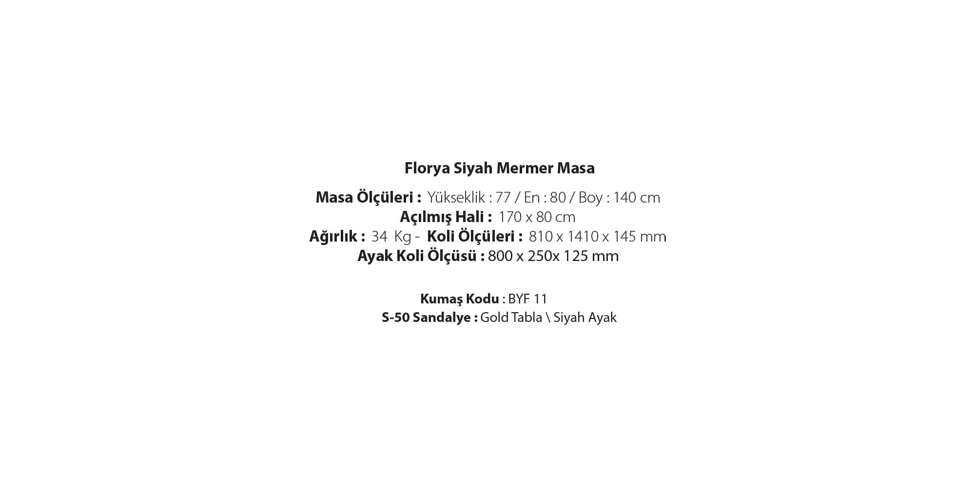 Florya(Siyah Mermer)